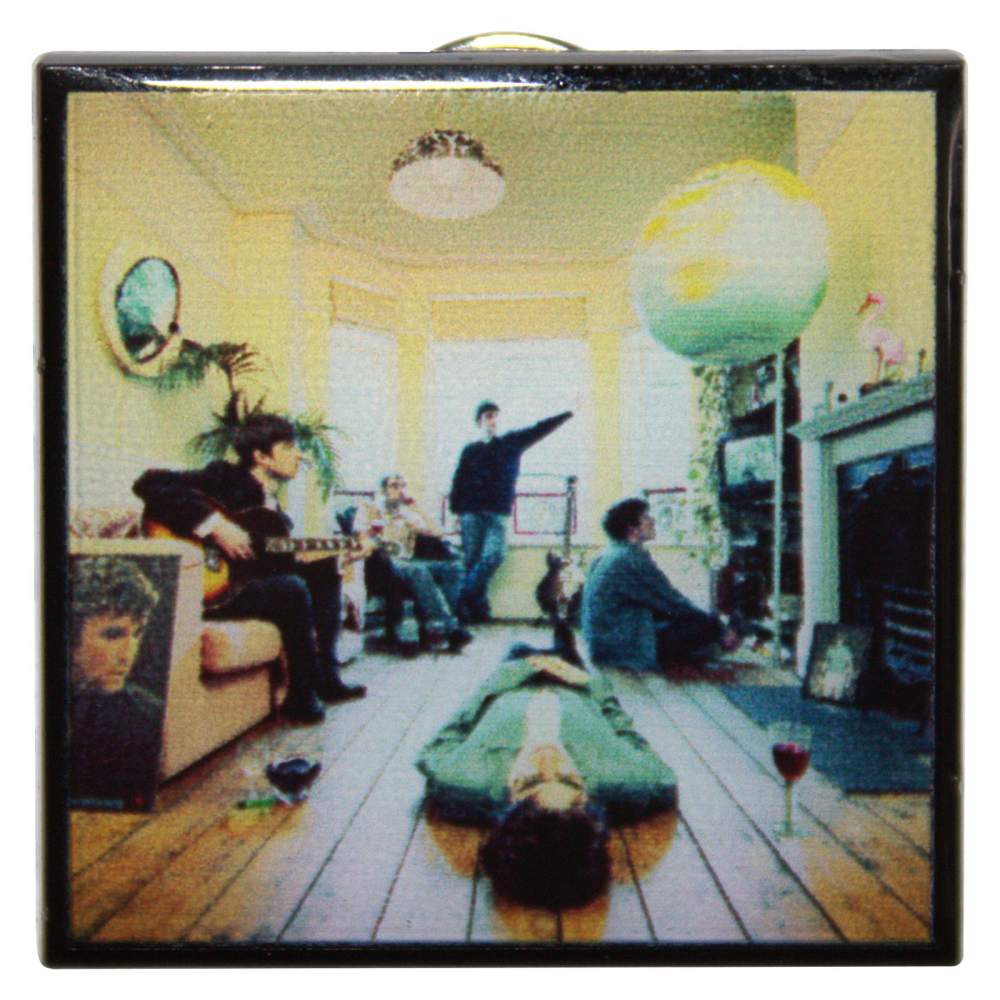 Oasis - Definitely Maybe Colour Album Button pin - Mehrfarben